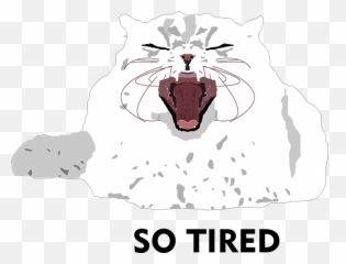 Persiancatmoji - Sticker U0026 Emoji By Damien Larkin Illustration,Yawn Emoji