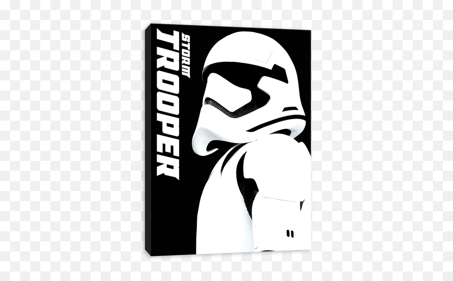 First Order Stormtrooper Black - Poster Emoji,Heroes Of The Storm Emoji