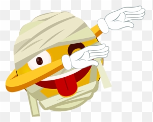 Mummy Emoticon Weekender Tote Bag - Cartoon Emoji,Dabbing Emoticon
