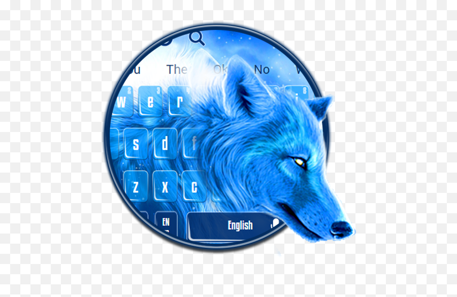 Amazoncom Neon Wild Wolf Theme Appstore For Android - Canis Lupus Tundrarum Emoji,Dog Emojis For Android