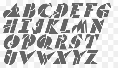 Armenian fonts - Suprematism Font Emoji