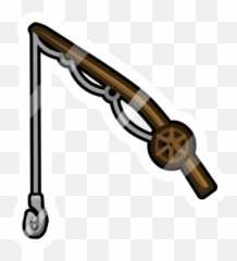 Old Fishing Rod Pin Club Penguin Wiki Fandom - Caña De Pescar Pokemon Emoji,Alte Emojis
