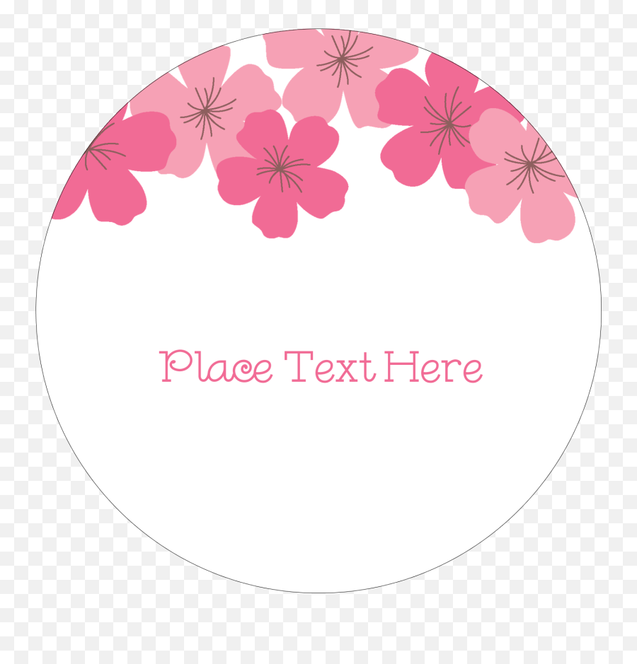 Cherry Blossoms Predesigned Template For Any Upcoming - Language Emoji,Cherry Blossom Emoji