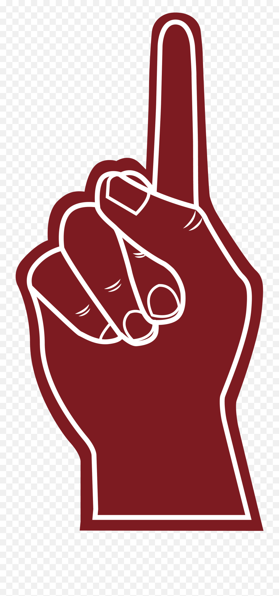 1 Finger - One Finger Up Png Vector Emoji,One Finger Emoji