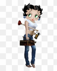Plumber Betty - Boop Emoji