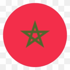 Flag Of Morocco Emoji For Facebook Email Sms - Circle,Morocco Flag Emoji