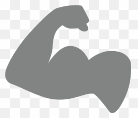 Flexed Biceps Emoji For Facebook Email Sms - Spierbal Png,Bicep Emoji
