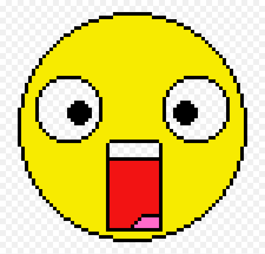 Free Shocked Face Transparent Download - Pixel Art Thinking Png Emoji,Eye And Squiggly Line Emoji