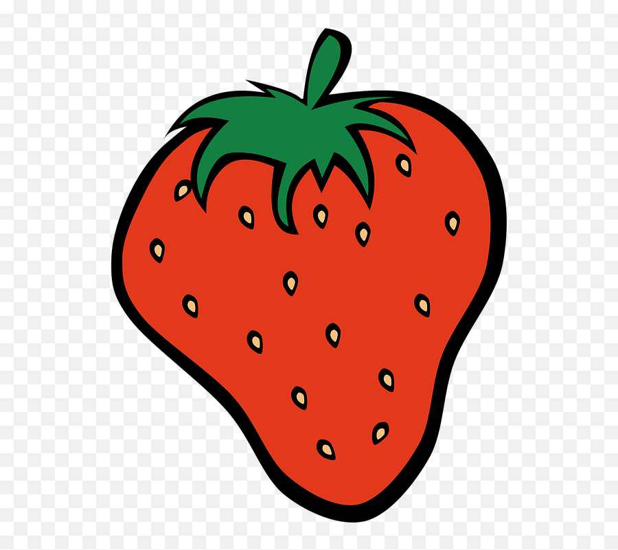 Free Strawberries Strawberry Vectors - Strawberry Clip Art Emoji,Peach Emoji Transparent Background