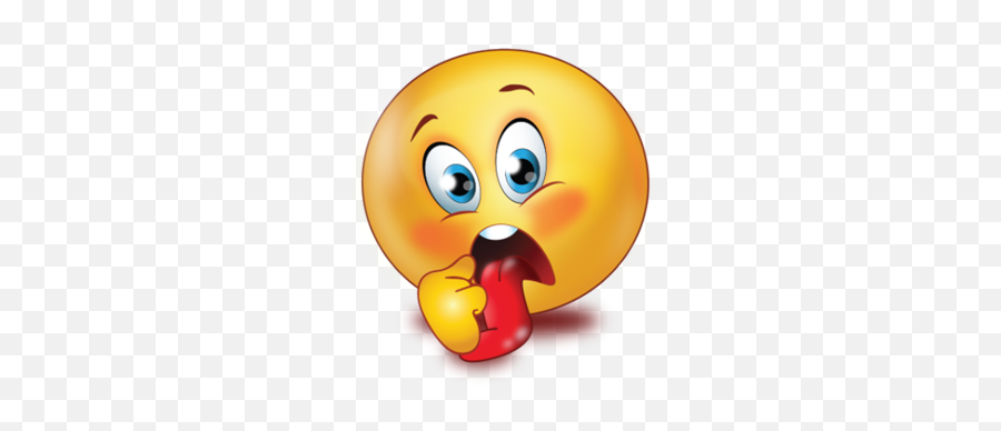 Scared Long Tonque Emoji - Guten Morgen Smilie,Turkey Emoji