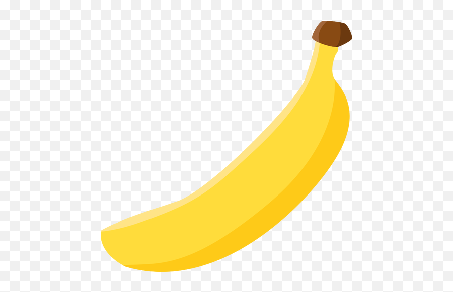 Simple Banana Vector Image - Transparent Background Banana Icon Png Emoji,Banana Emoticon