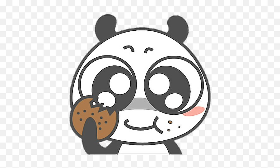 Mq Panda Cookie Emoji Emojis - Nom Nom Emoji,Cookie Emoji