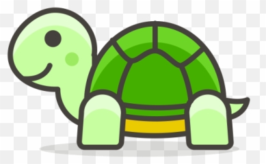 Turtle Emoji Icon Of Colored Outline Style - Transparent Turtle Emoji,Turtle Emoji