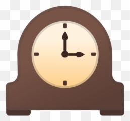 Mantelpiece Clock Emoji Meaning With Pictures - Mantle Clock Clipart,Clock Emoji