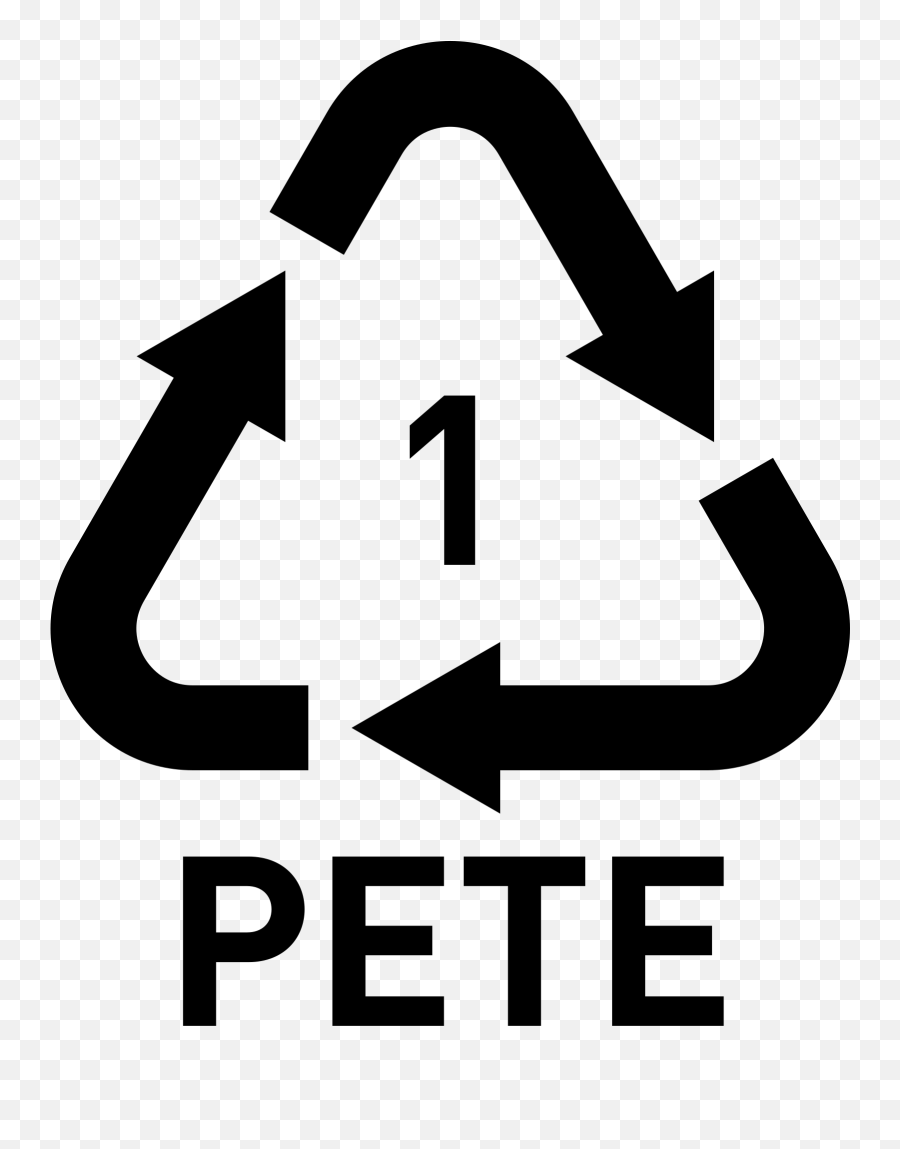 Pet Bottle Recycling - Recycling Symbol 1 Emoji,100 Percent Emoji
