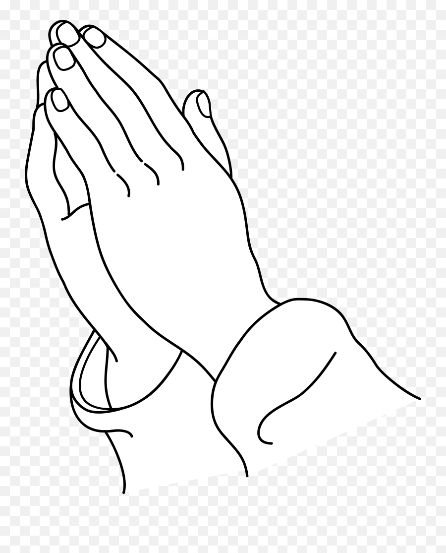 Free Prayer Hands Emoji Png Download Free Clip Art Free - Folded Hands Emoji Art,Praying Hands Emoji Png