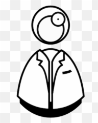 Kvinnlig Terapeut Vektorbild - Etica Profesional De Nutriologos Emoji