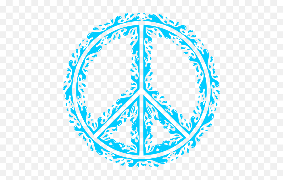 Peace Sign Outline - Simbolo Da Paz Png Emoji,Facebook Emoticons Peace Sign