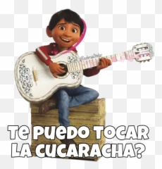 Cocodisney Pixar Stickers For Whatsapp - Disney Pixar Coco Miguel Rivera Emoji,Acoustic Guitar Emoji