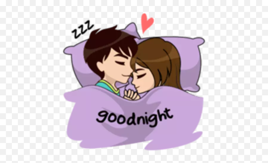 Download Couple Story Stickers Packs - Wastickerapps For Good Night Love Sticker Emoji,Couple Kissing Emoji