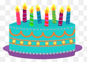 Ftestickers Birthday Cake Candles - With Clip Art Emoji