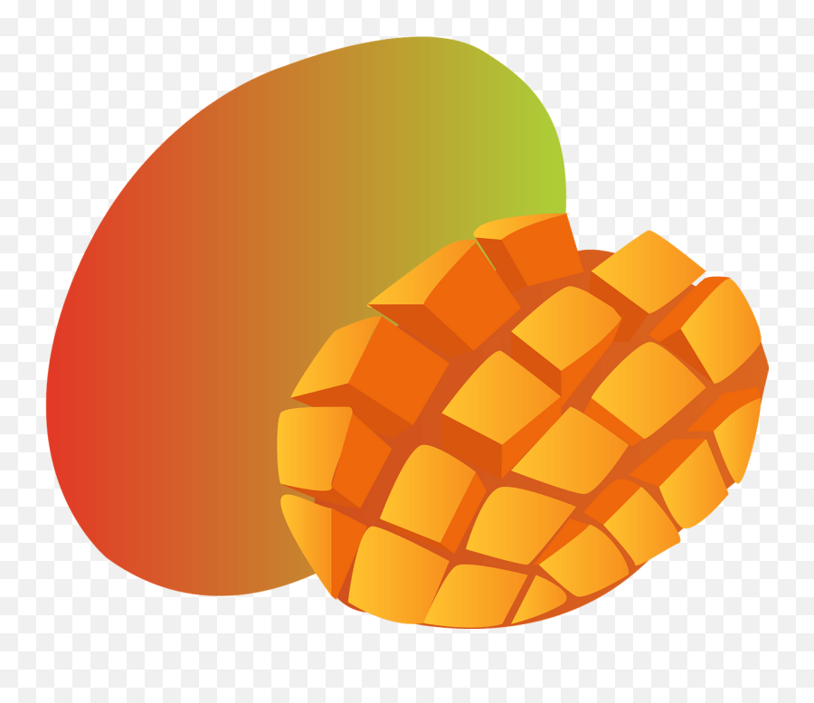 Mango Clipart - Buah Mangga Gambar Mangga Kartun Emoji,Mango Emoji
