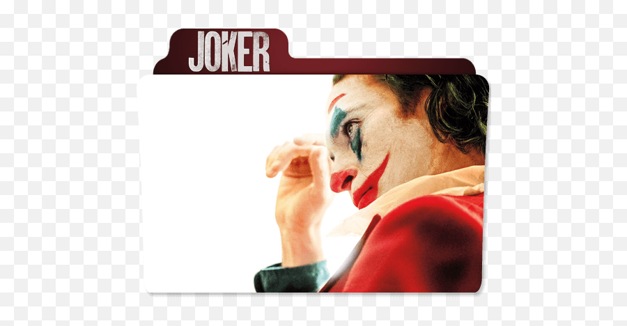 Joker Movie Folder Icon - Designbust Joker Emoji,Joker Emoji