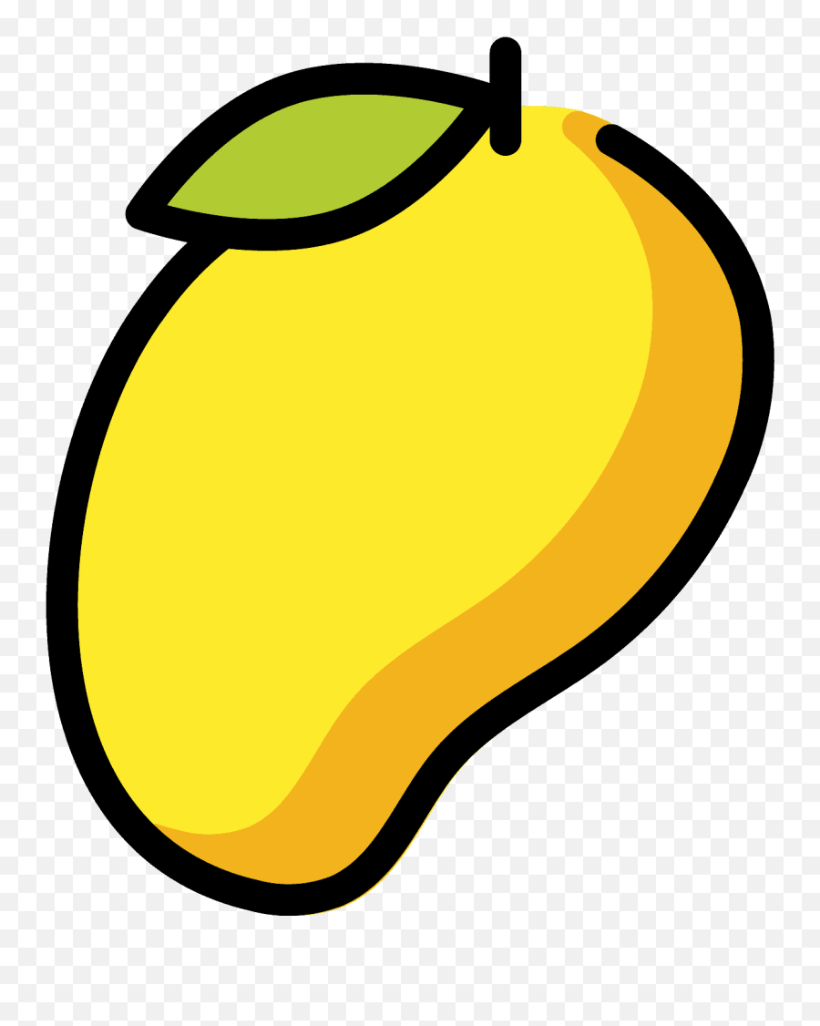 Mango Emoji Clipart - Fresh,Olive Emoji