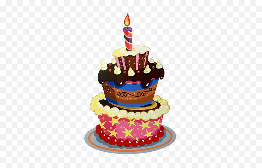 Graphics - Birthday Cake Vector Png Emoji,Emoji Cake Party