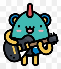 Guitar Player - Free Smileys Icons Gitar Emojileri Çalarken Emoji,Emoji Guitar
