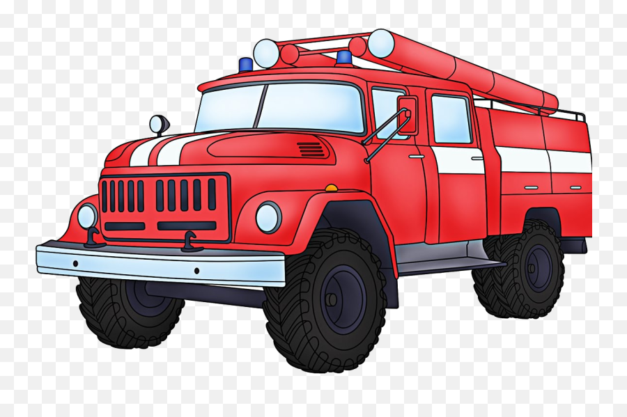 Fire Engine Png - Gambar Damkar Png Emoji,Firetruck Emoji