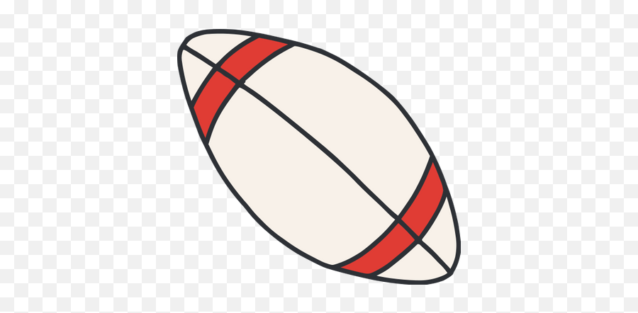 Rugby Ball Graphic - Clip Art Emoji,Rugby Ball Emoji