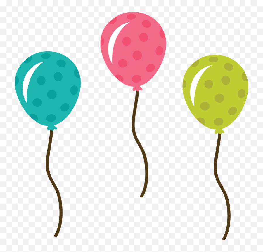 Birthday Balloon Clip Art Free Clipart - Balloon Clipart Emoji,Birthday Balloon Emoji