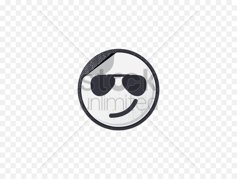 Emoticon With A Smirk Vector Image - Smiley Emoji,Smirk Emoticon