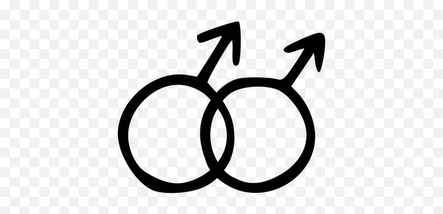 Gay Symbol Image - Male And Male Symbol Emoji,Lgbt Flag Emoji