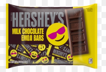 Hersheys Milk Chocolate Emoji Candy Bars Snack Size -