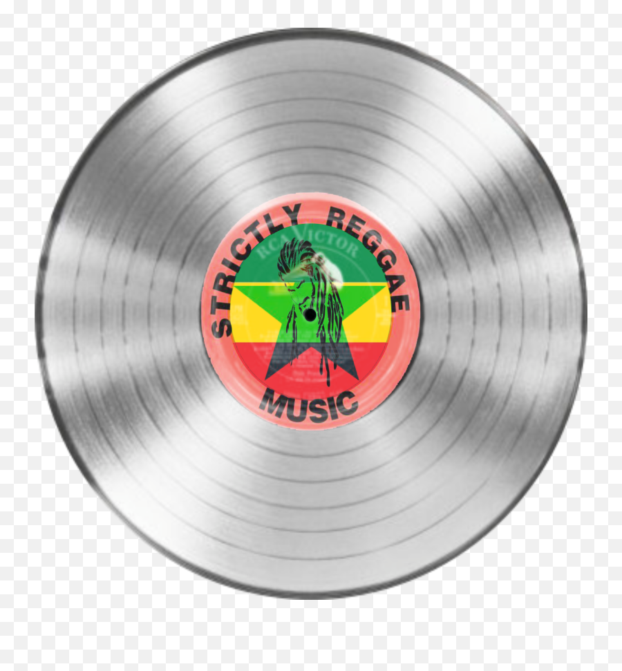 Reggae Music Record Album Rasta Rastafarian Jamaica Jam - Circle Emoji,Record Emoji