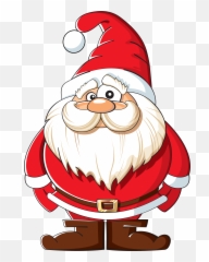 Santa Christmas Girl Elf Clip Art 1 - Merry Stickers Free Download Emoji