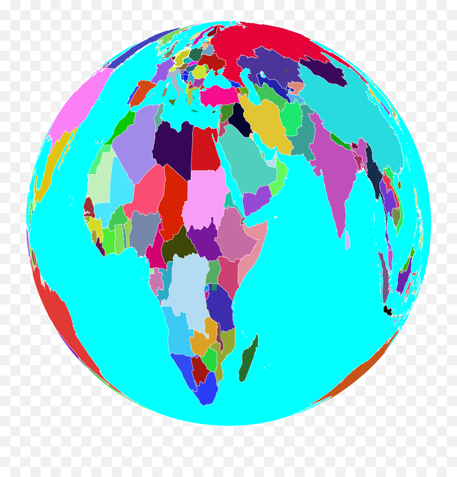 Vision Clipart Globe World Vision - Colorful World Clipart Emoji,Globe Emoji Png