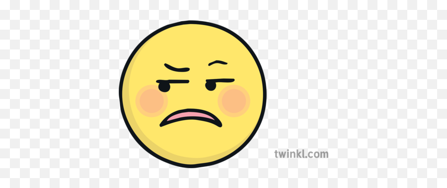 Annoyed Emoji Emotions Emoticon Icon Sen Ks1 Illustration - Sad Emoji,Annoyed Emoticon