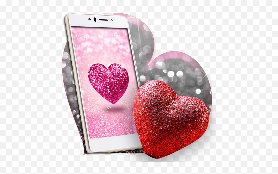 Amazoncom Glittering Heart Live Wallpaper Appstore For - Heart Emoji,Sparkling Heart Emoji