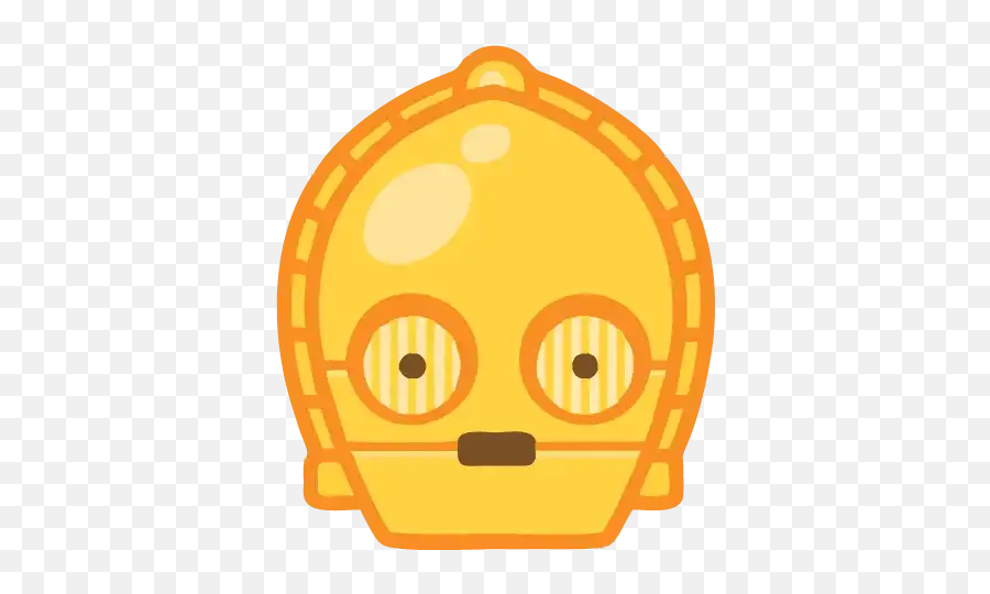Star Wars Emoji Stickers For Whatsapp - Star Wars Emoji C3po,Snowball Emoji