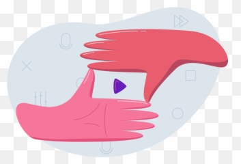 Clipart mouth hand over Transparent - Illustration Emoji