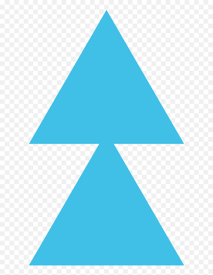 Emoji U23eb - Triangle,Double Thumbs Up Emoji