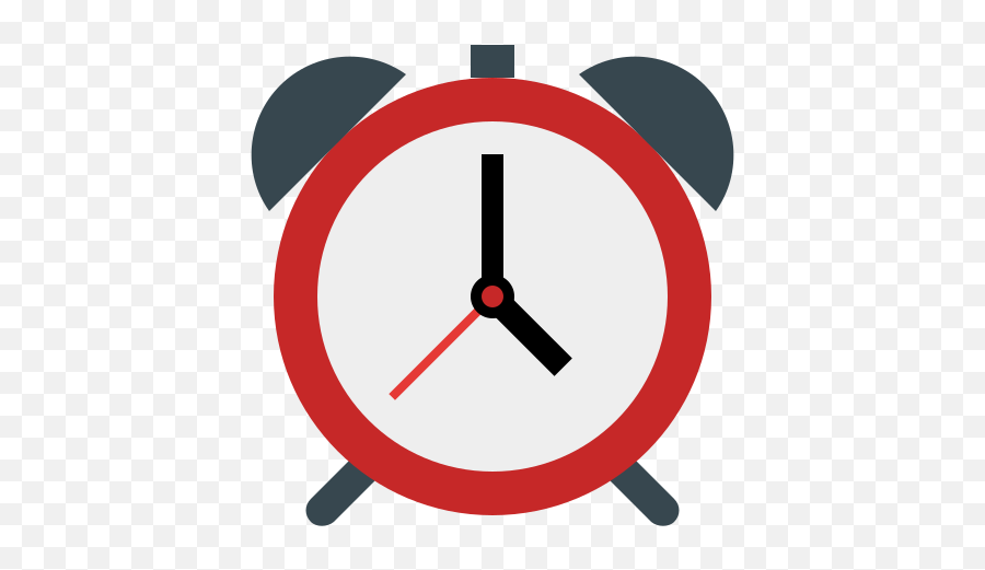 Alarm Clock Icon - Clipart Clock Emoji,Clock Airplane Emoji