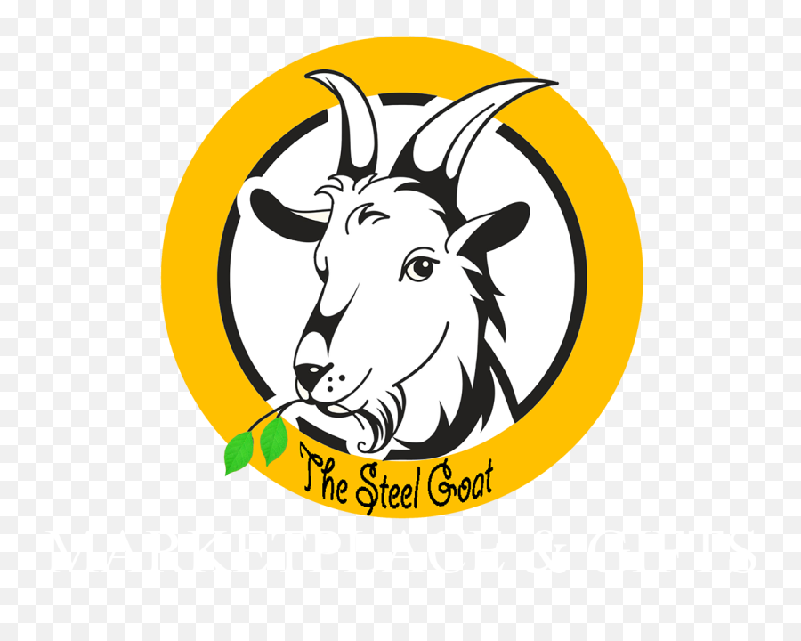 The Steel Goat Marketplace Gifts Is A - Goat Vector Png Emoji,Goat Emoji Hat