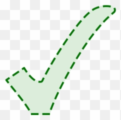 Yes Check Lines - Dotted Mark Clipart Full Size Emoji