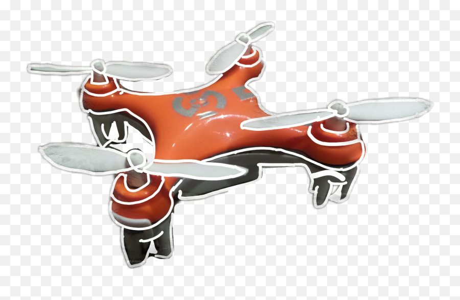 Cute Mini Drone Drones Fly Sticker - Fictional Character Emoji,Drone Emoji