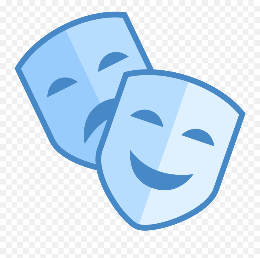 Theatre Clipart Mask Icon - Theatre Mask Icon Png Download Álvaro Obregon Garden Emoji,Drama Emoji