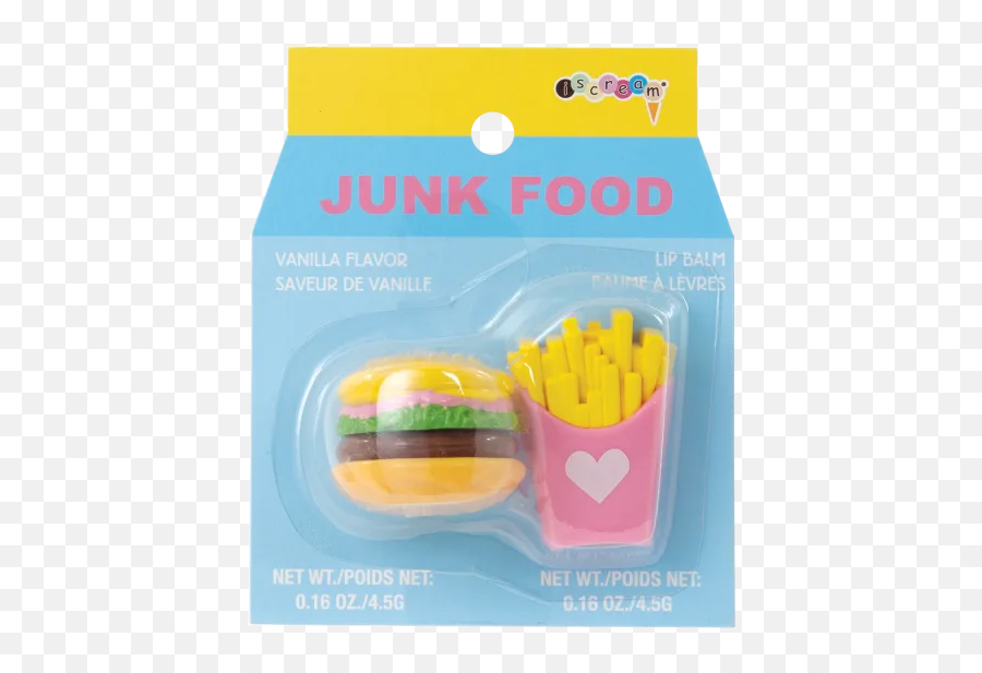 Junk Food Lip Balm Set - Junk Food Lip Balm Emoji,Emoji Lip Balm